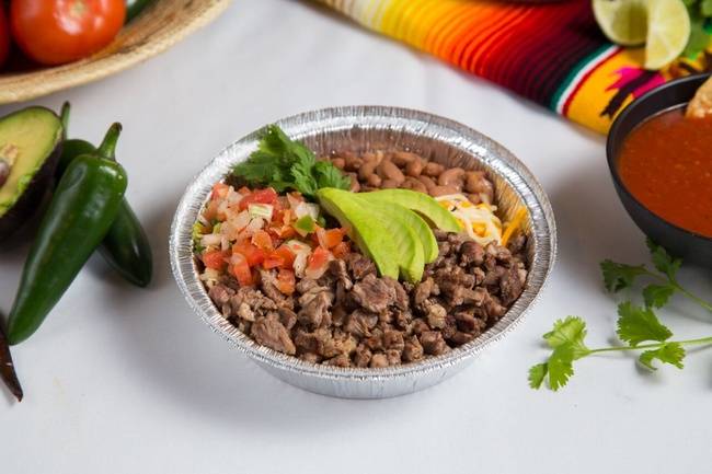 Order Burrito Bowl food online from Tacos N More store, Maricopa on bringmethat.com