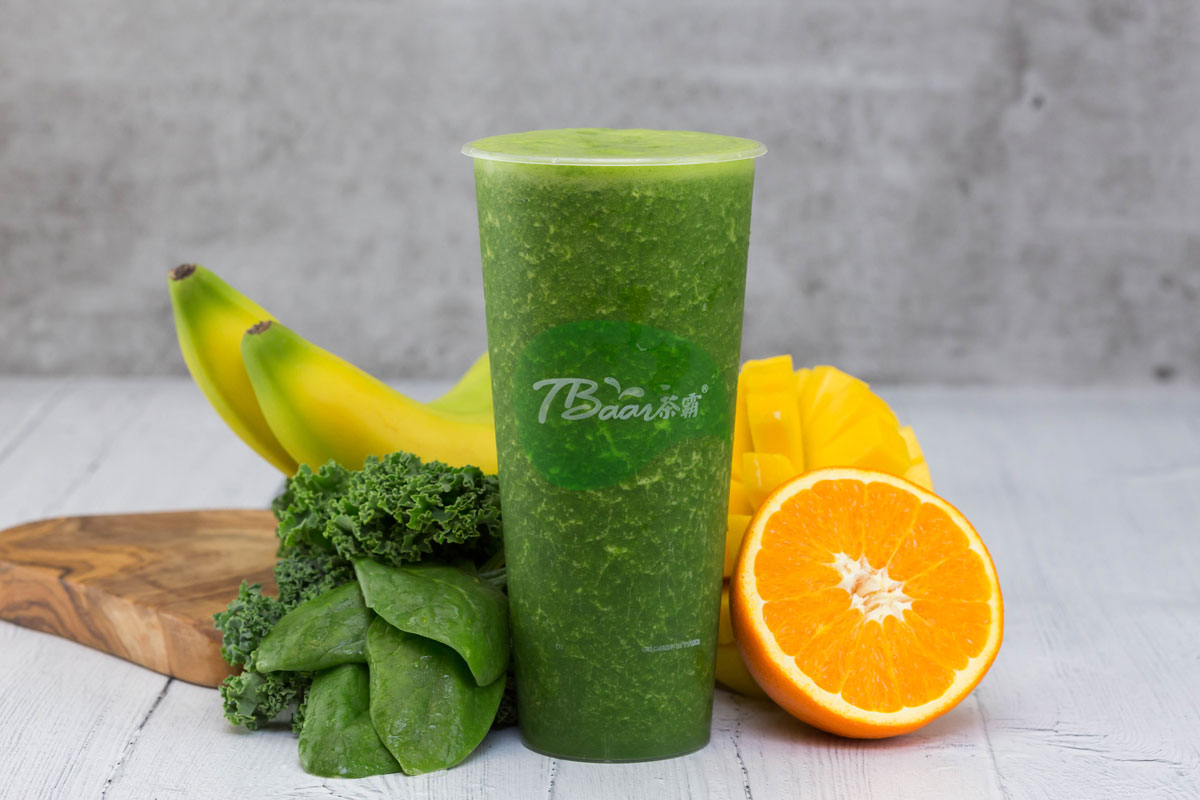 Order Mr. Green Smoothie 绿色达人 food online from Tbaar store, Quincy on bringmethat.com