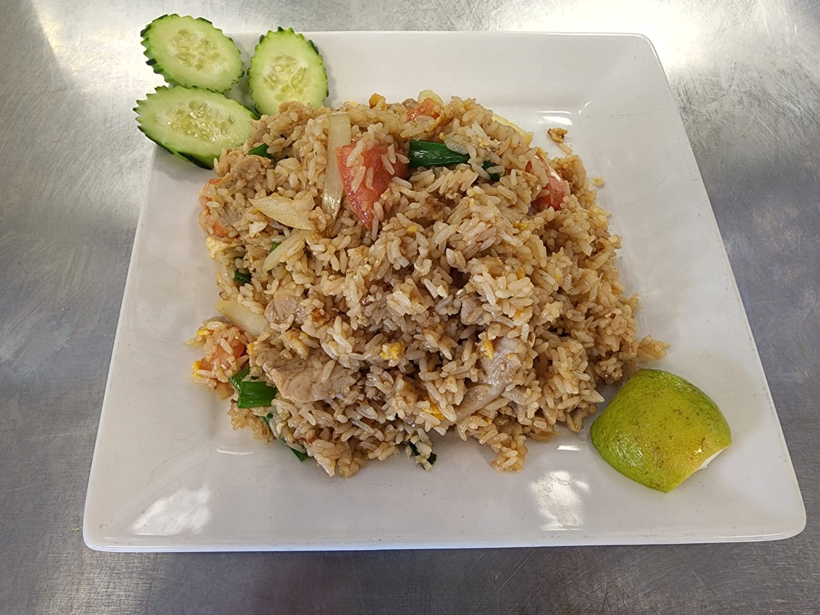 Order Thai Fried Rice food online from Mee Mee"S Authentic Thai Cuisine store, Temple on bringmethat.com