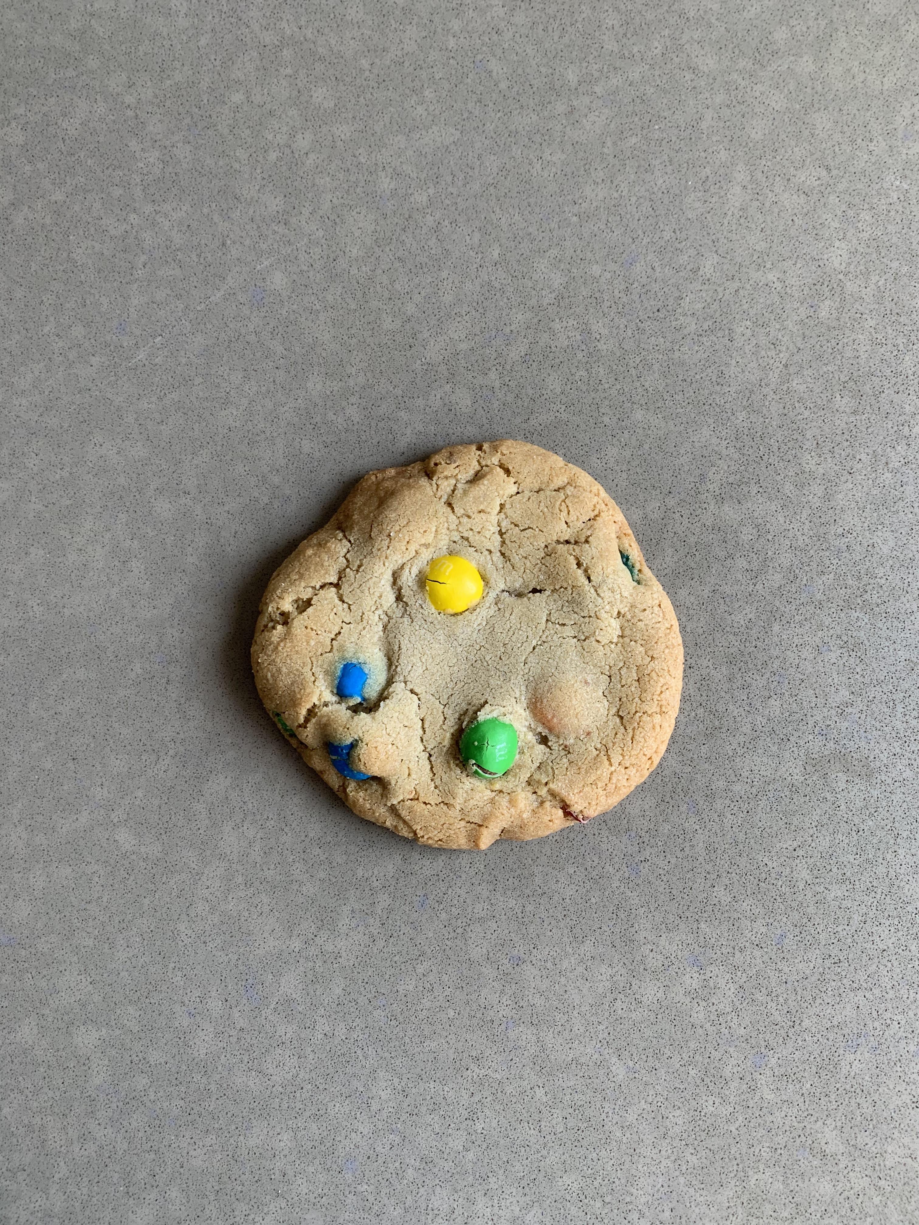Order Peanut Butter M&M's Cookie food online from Stirred, Not Shaken store, San Francisco on bringmethat.com