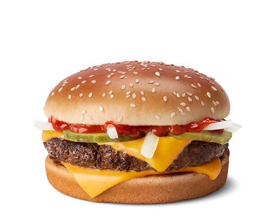 Order Quarter Pounder with Cheese food online from Mcdonald store, Mount Olive Township on bringmethat.com