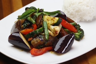 Order  Eggplants food online from Thai Gulf store, San Diego on bringmethat.com