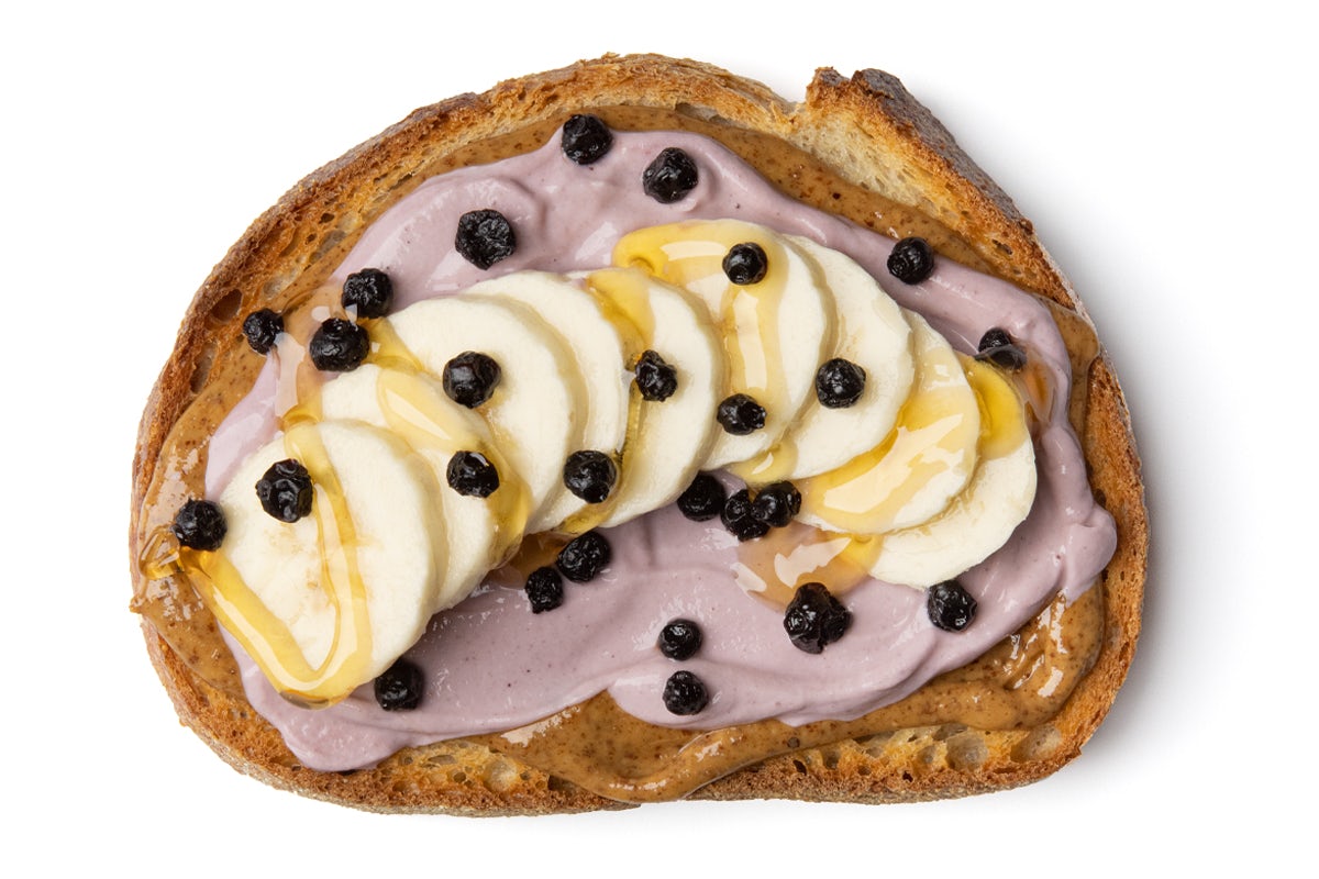 Order Acai Almond Butter Toast food online from Robeks store, Canton on bringmethat.com