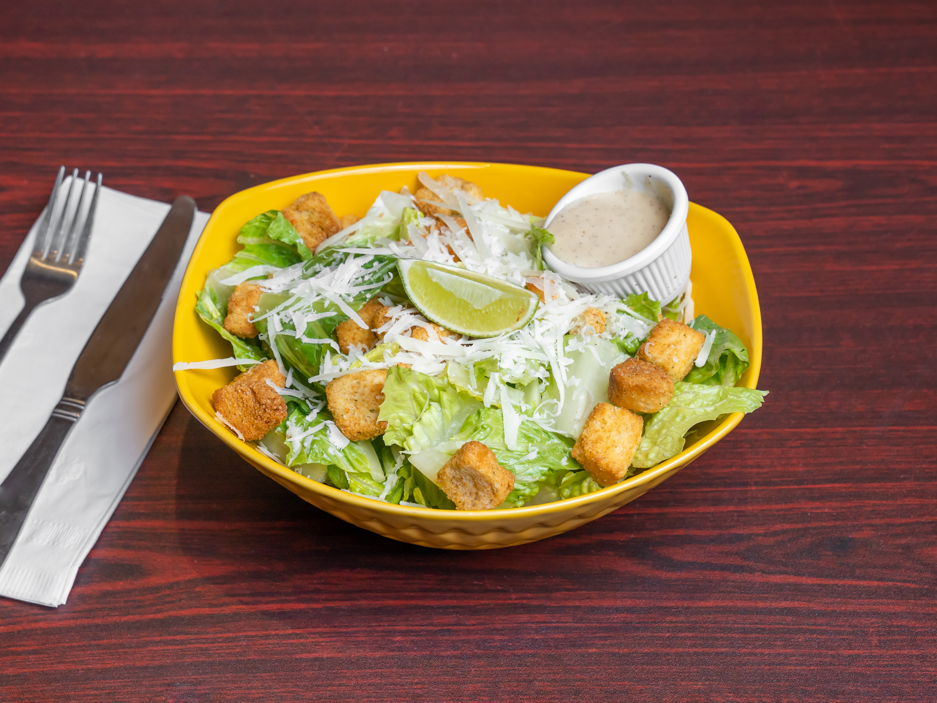 Order Caesar Salad food online from Sassy Wings store, San Francisco on bringmethat.com