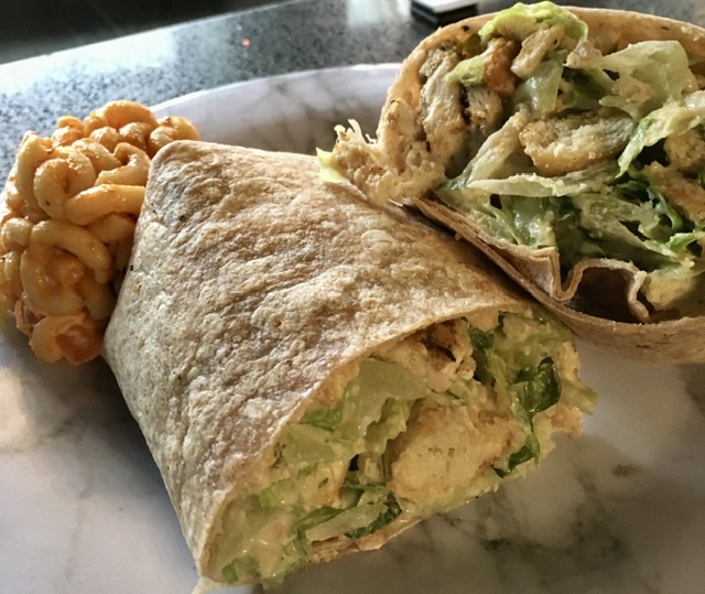 Order Grilled Chicken Caesar Wrap food online from Doughnuts & Draughts store, Worcester on bringmethat.com