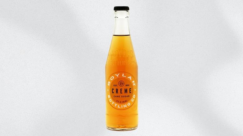 Order Boylans Creme Soda (12 oz bottle) food online from MOD Pizza store, Hutto on bringmethat.com