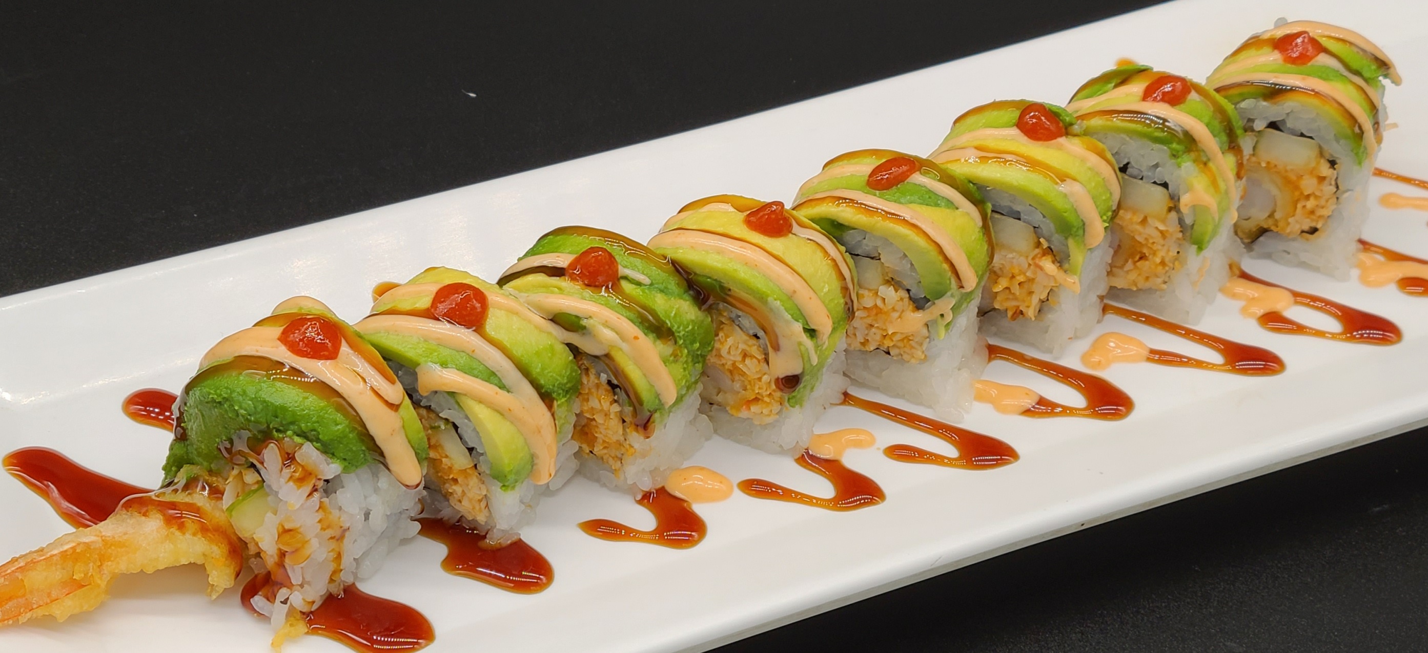 Order F27. Super Mexican Roll(8pcs) food online from Hello Sushi store, Fullerton on bringmethat.com