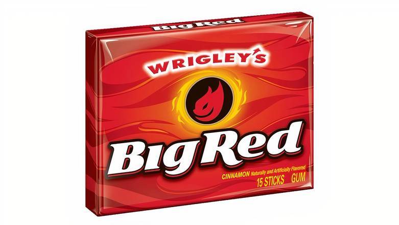 Order Wrigley's Big Red, Cinnamon Gum, 15 sticks food online from Mac On 4th store, Alton on bringmethat.com