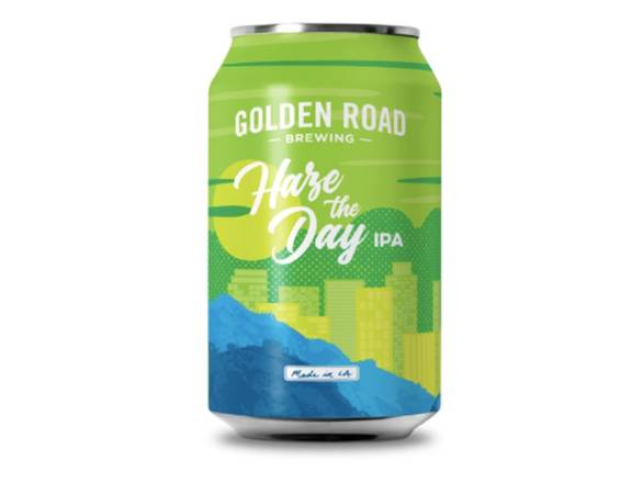 Order Golden Road Brewing Haze The Day IPA - 6x 12oz Cans food online from Wine Expo store, Santa Monica on bringmethat.com
