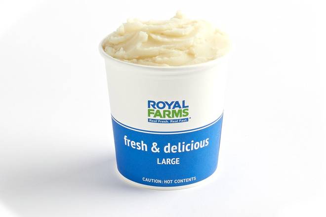 Order Large Mashed Potatoes food online from Royal Farms store, York on bringmethat.com