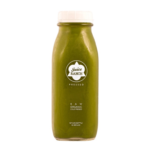 Order Greens and Ginger (price incl. bottle deposit) food online from Juice Ranch store, Santa Barbara on bringmethat.com