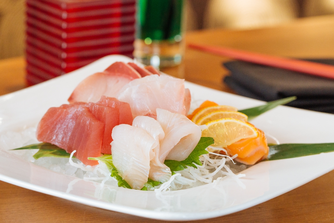Order $32 Sashimi Platter food online from Teikoku Restaurant store, Newtown Square on bringmethat.com