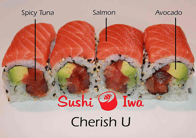 Order CHERISH U food online from Sushi Iwa store, Apex on bringmethat.com