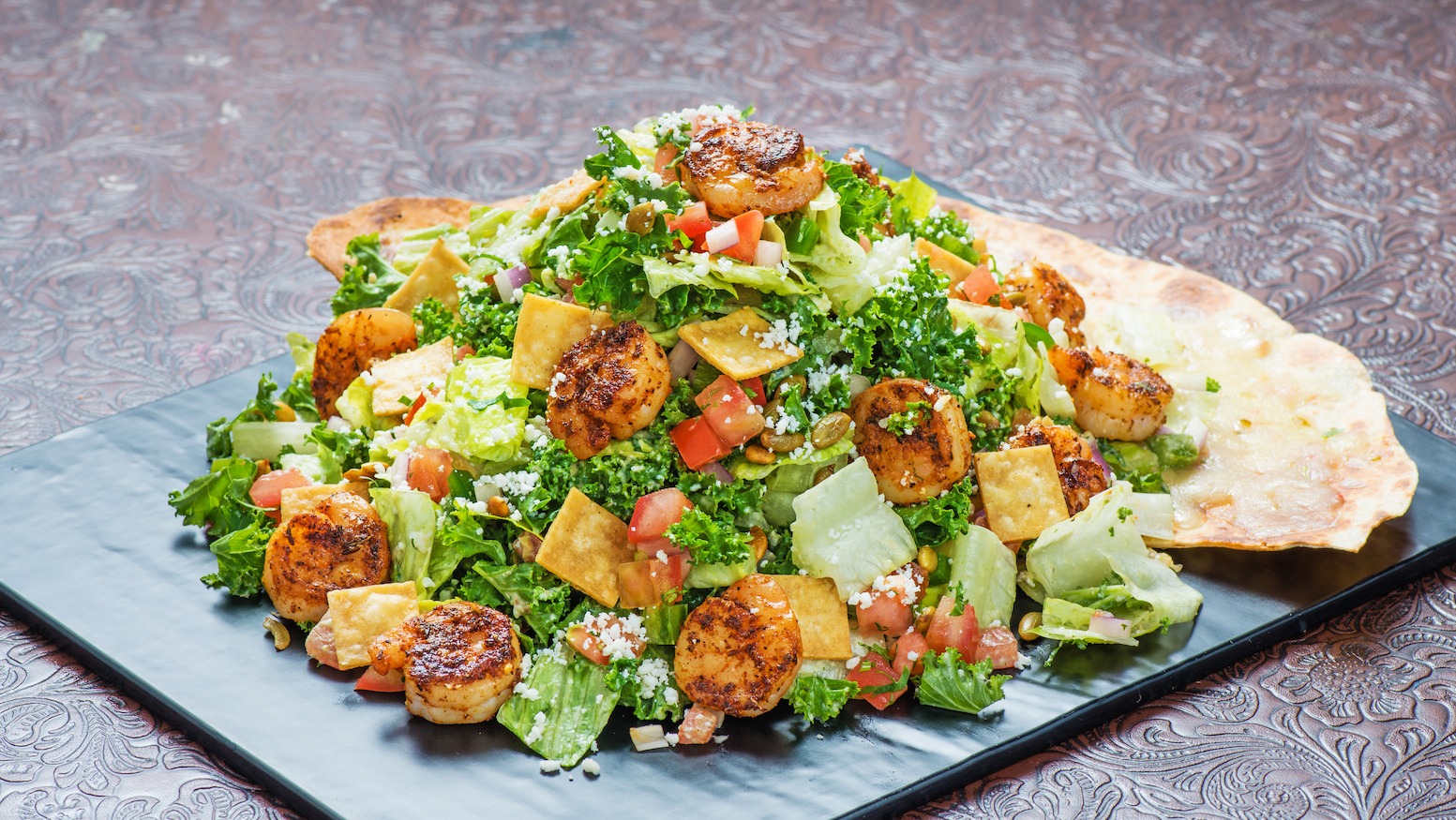 Order Kale Caesar Salad food online from Baja Sharkeez store, Newport Beach on bringmethat.com