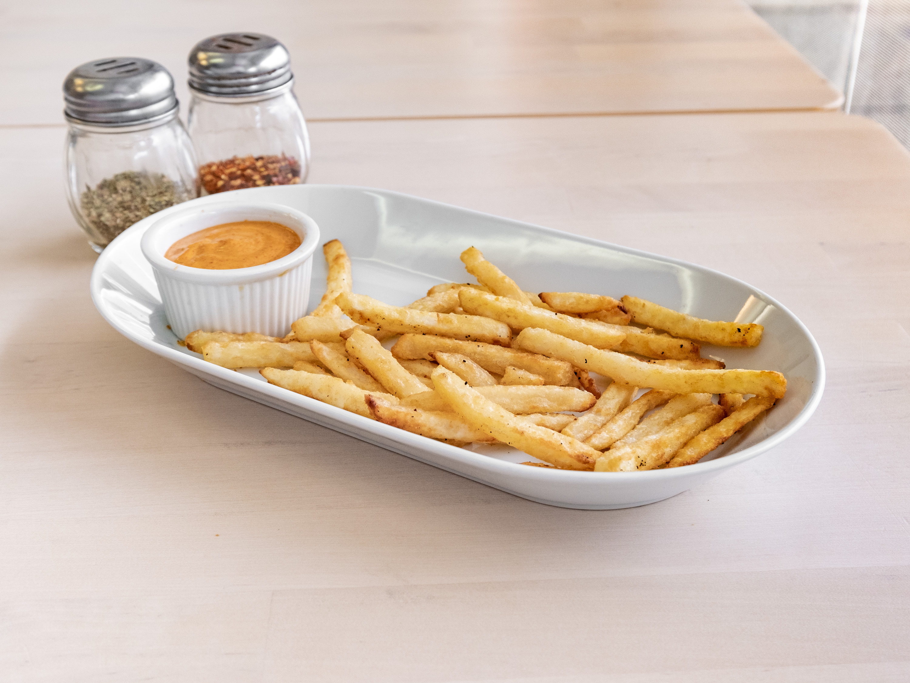 Order Baked Fries food online from Cheesy Pizzi store, Bethesda on bringmethat.com
