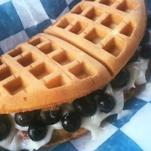 Order BerryCream food online from The Project Waffle Family store, Greeneville on bringmethat.com