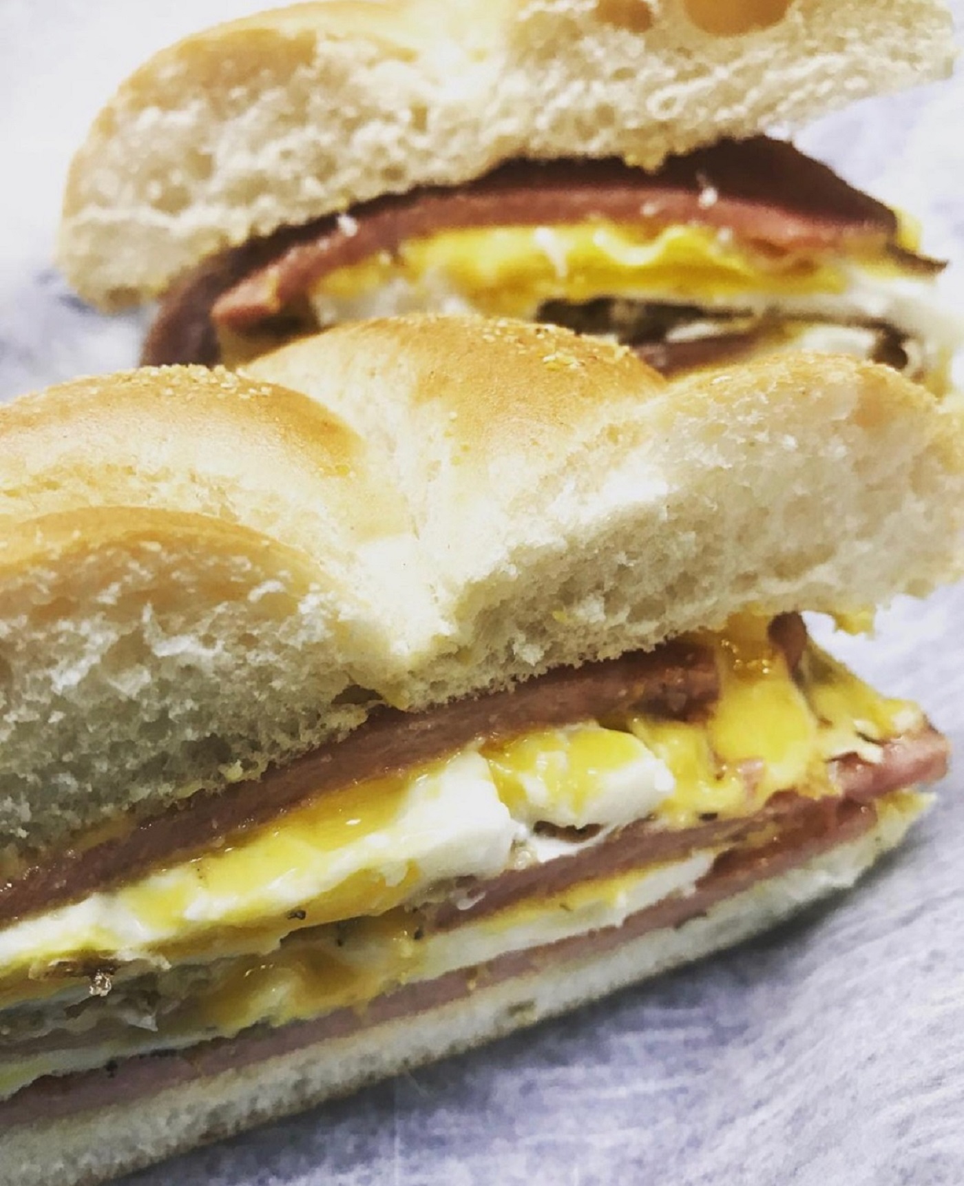 Order Egg and Cheese Sandwich food online from Revolutionary Lounge & Cafe store, Toms River on bringmethat.com