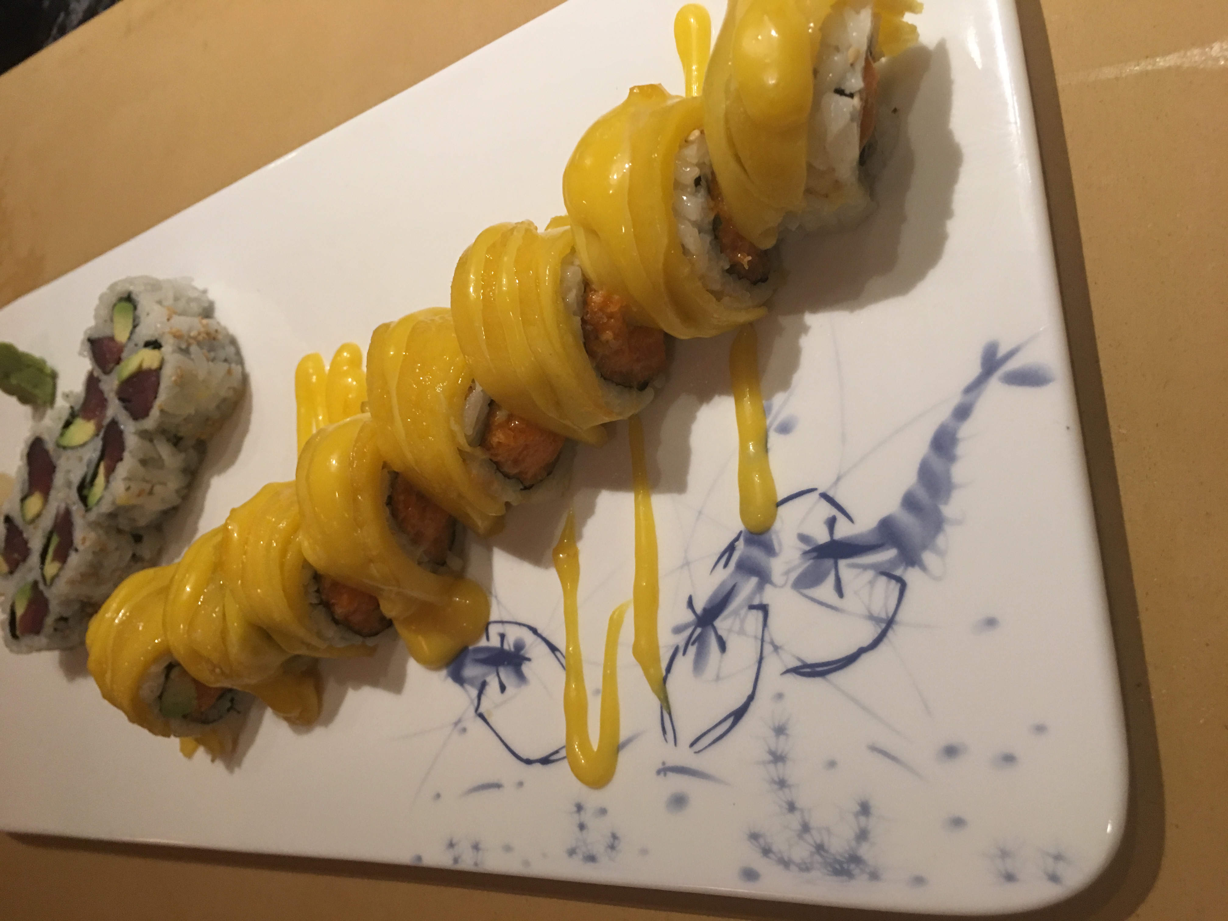 Order Mango Tango Roll food online from Sushi Osaka store, Ithaca on bringmethat.com