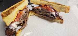 Order Gyro Grilled Cheese Sandwich food online from Chip Monks store, Chicago on bringmethat.com