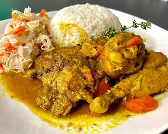 Order Curry Chicken food online from Caribbean Jerk Cuisine store, Conway on bringmethat.com