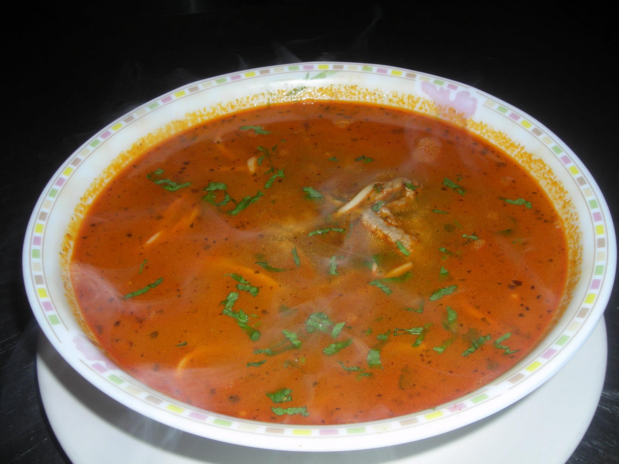Order 15. Sopa Criolla food online from Mily & Lalo Peruvian Restaurant store, Charlotte on bringmethat.com