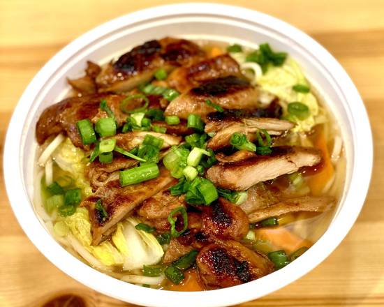 Order BBQ Chicken Noodle Soup food online from Chard Asian Grill store, Tempe on bringmethat.com
