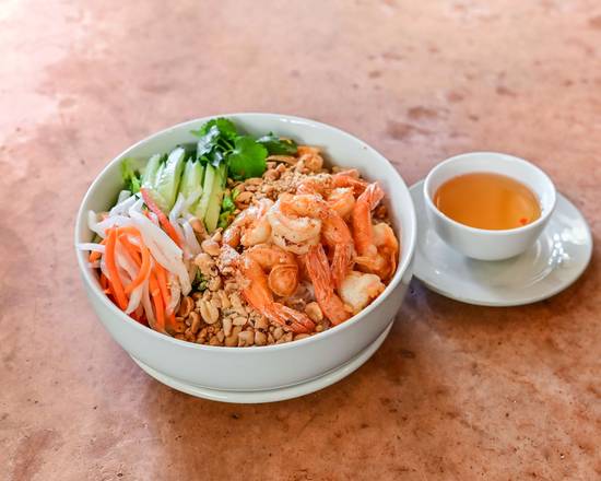Order Vermicelli with Grilled Shrimp (Bun Tom Nuong) food online from Crazy Fire Mongolian Grill and Bar store, Raleigh on bringmethat.com
