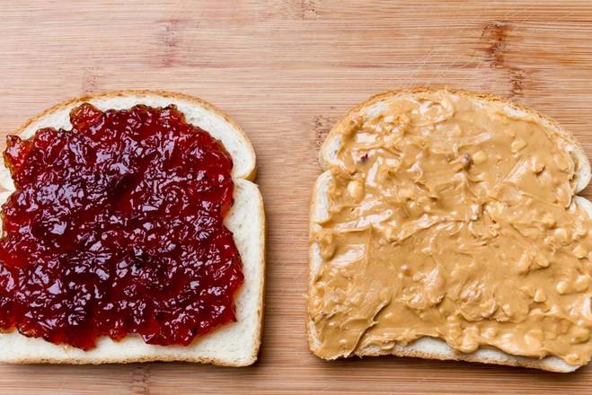 Order Bagel with Peanut Butter or Jelly food online from Bagel Toasterie store, Commack on bringmethat.com