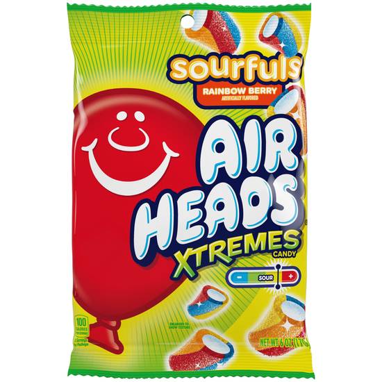 Order AirHeads Xtremes Rainbow Berry Sourfuls, 6 OZ food online from Cvs store, UPLAND on bringmethat.com