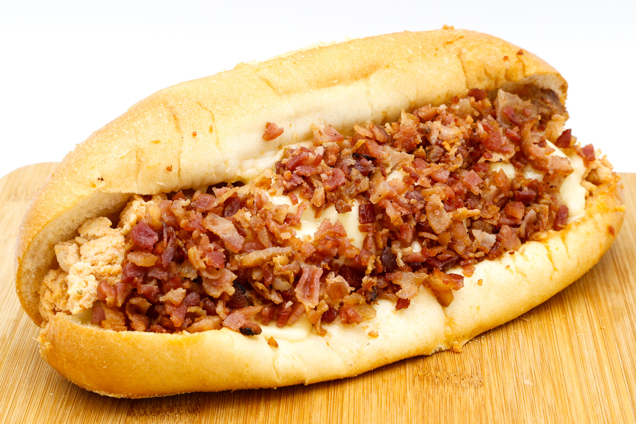 Order Bacon Chicken Cheesesteak food online from Bradley Cheesesteaks & Hoagies store, State College on bringmethat.com