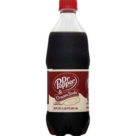 Order Dr Pepper Cream Soda food online from Red Roof Market store, Lafollette on bringmethat.com