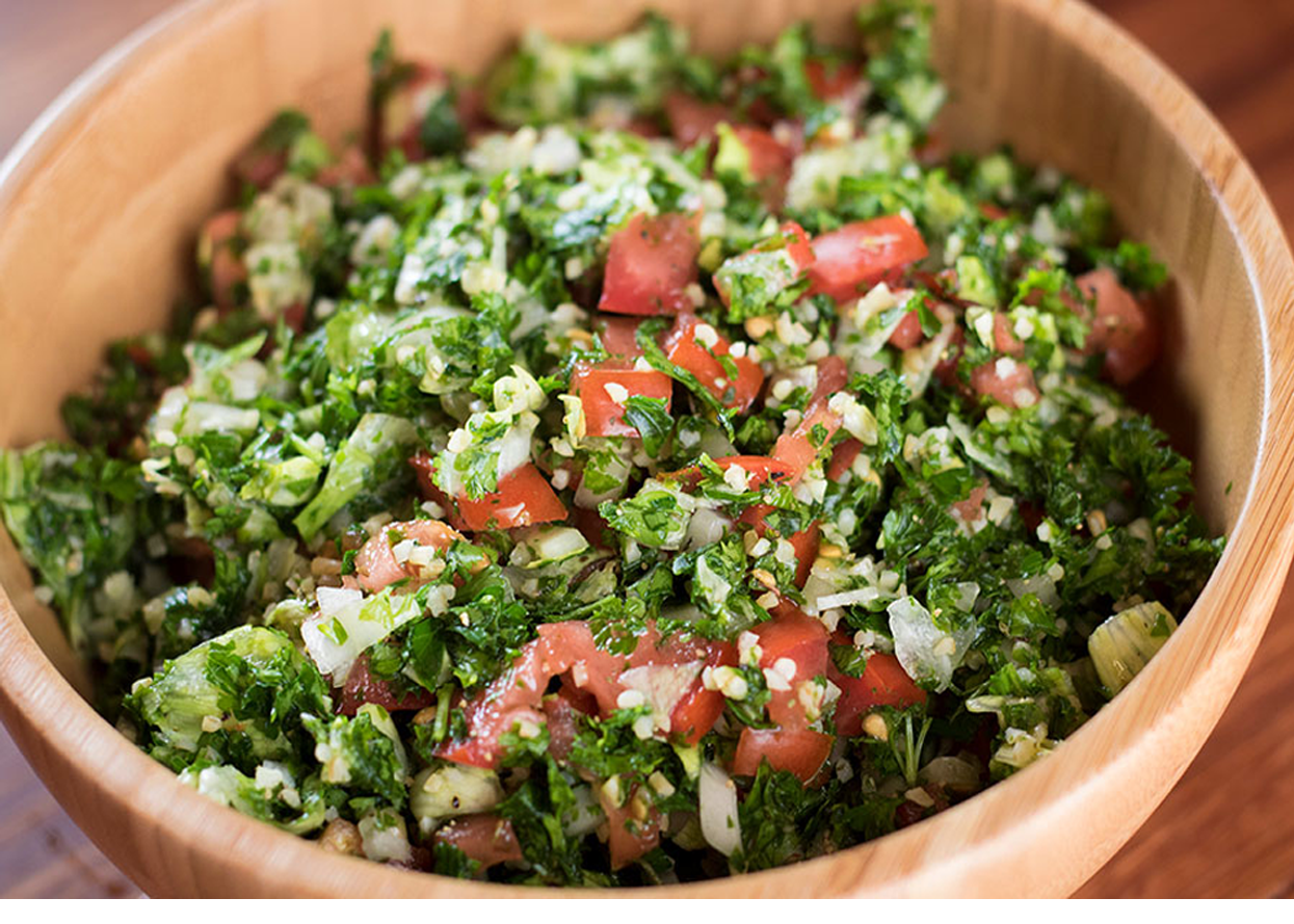 Order Tabbouleh food online from Ali Baba Grill store, Boulder on bringmethat.com