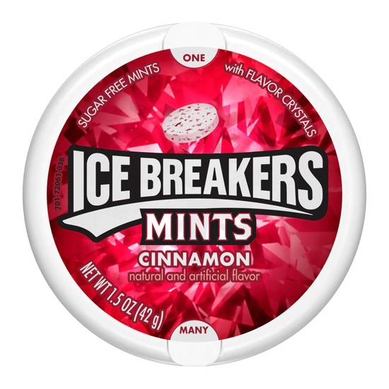 Order Ice Breakers Cinnamon Mints food online from Deerings Market store, Traverse City on bringmethat.com