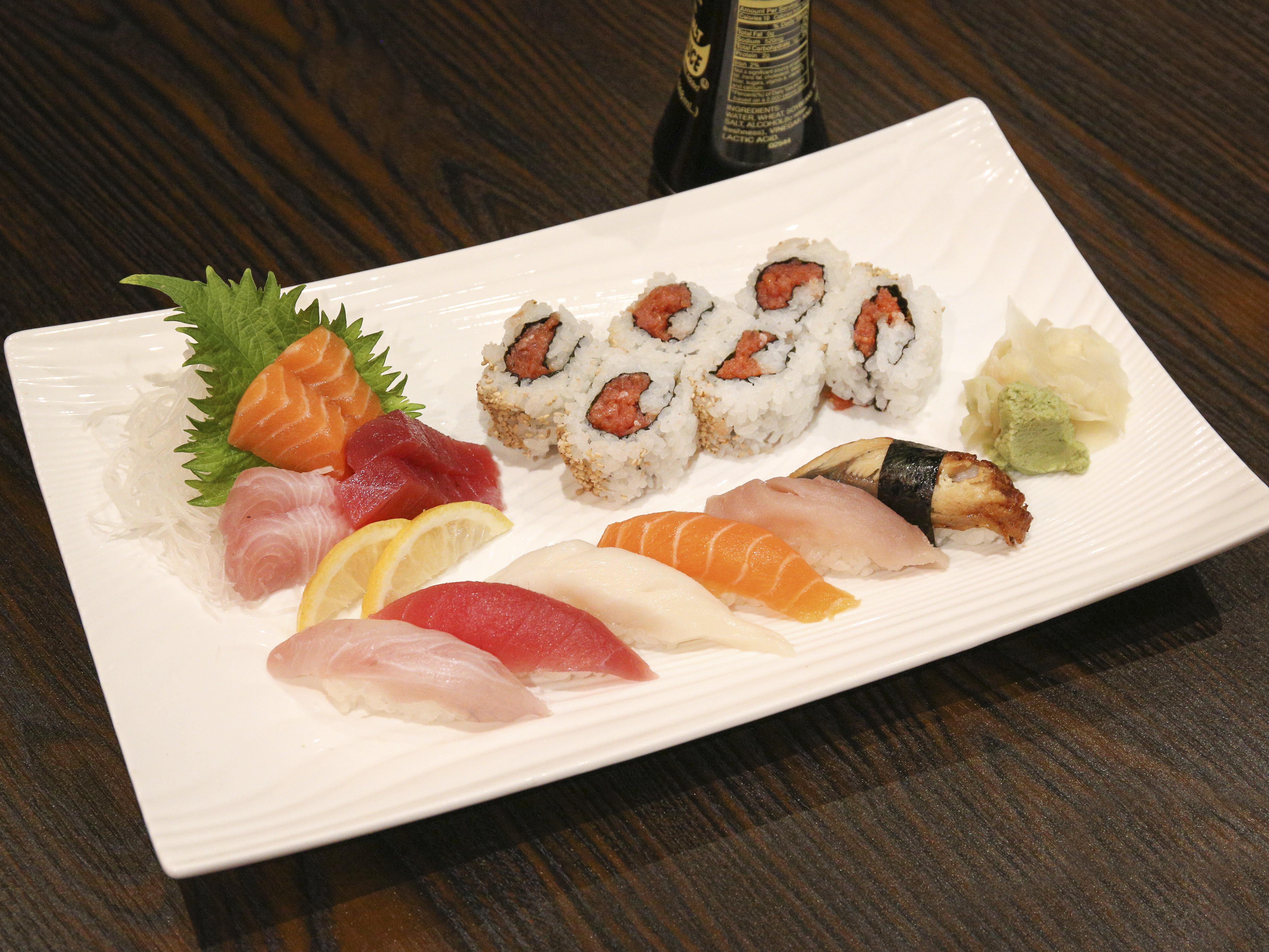 Order Deluxe Combo food online from Otoko Sushi store, Redwood City on bringmethat.com