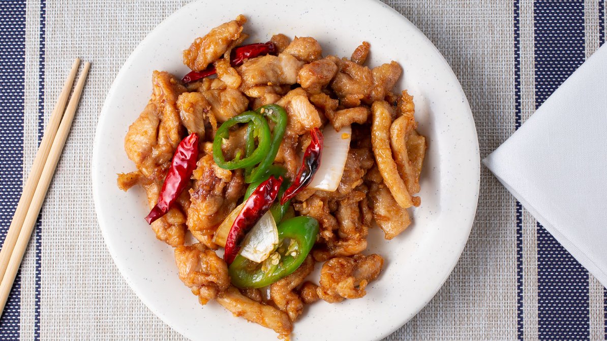 Order Hot and Spicy Chicken food online from Hongkong Express store, Santa Ana on bringmethat.com