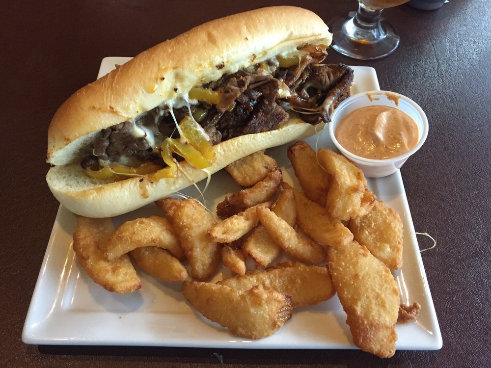 Order Smoked Prime Rib Philly  food online from Lucky Dog Tavern and Grille store, Mason on bringmethat.com