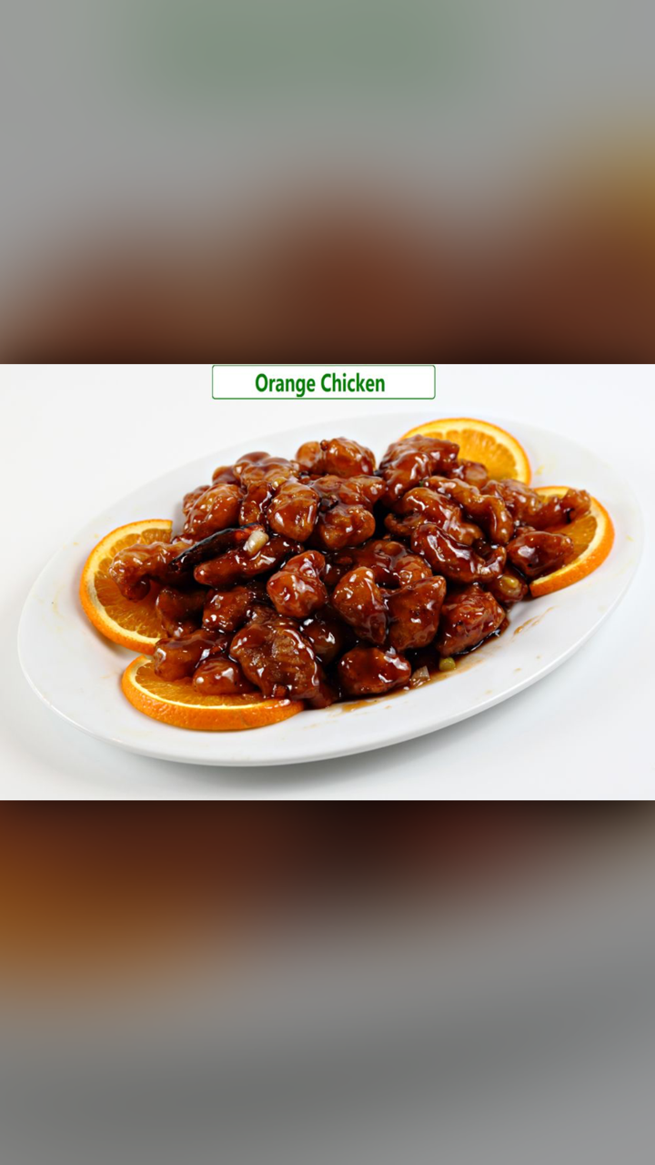 Order Orange Chicken food online from Lucky Express store, Sacramento on bringmethat.com