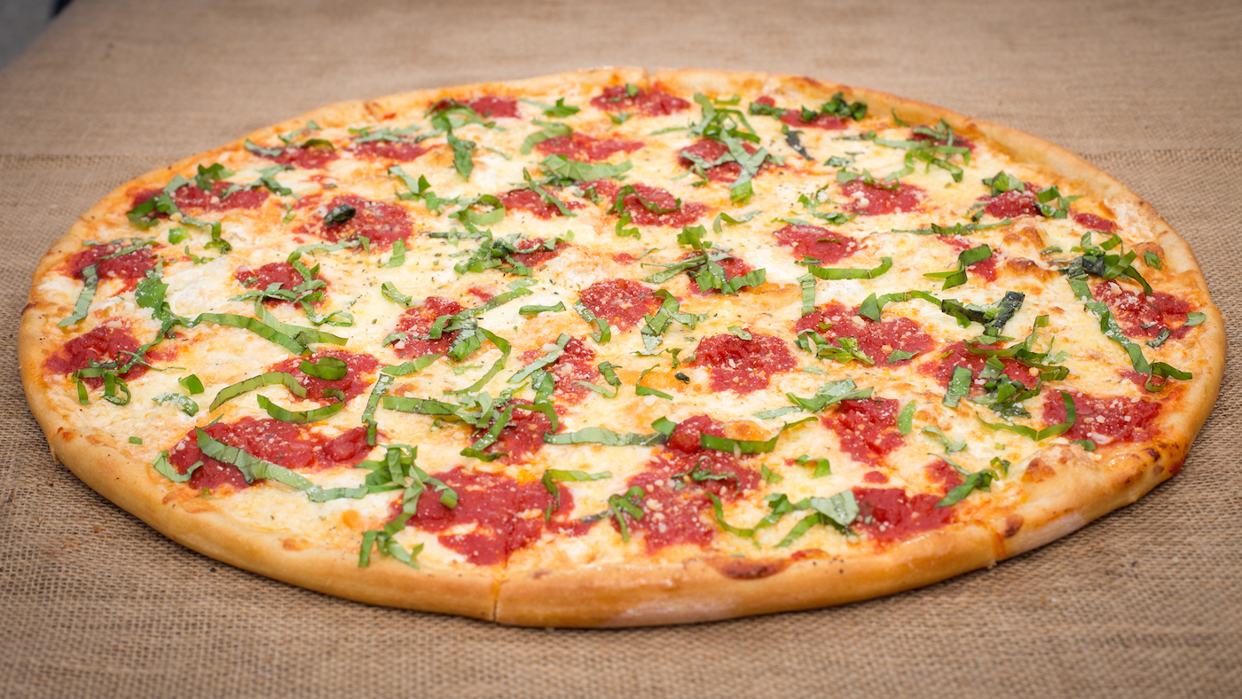 Order Margherita Pizza food online from Golden Desserts store, Albany on bringmethat.com