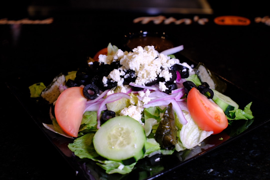 Order Greek Salad food online from The Downtown Cafe store, Glen Cove on bringmethat.com