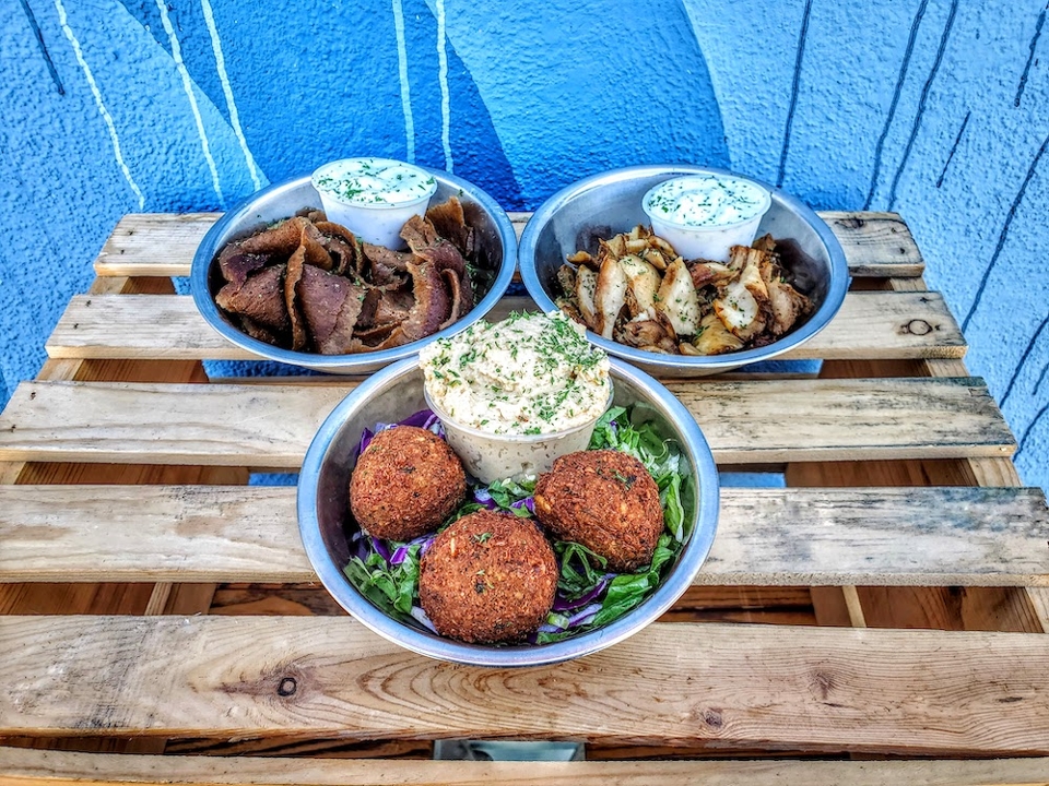 Order Extra Portions of Meat and Falafel food online from Spitz store, West Jordan on bringmethat.com