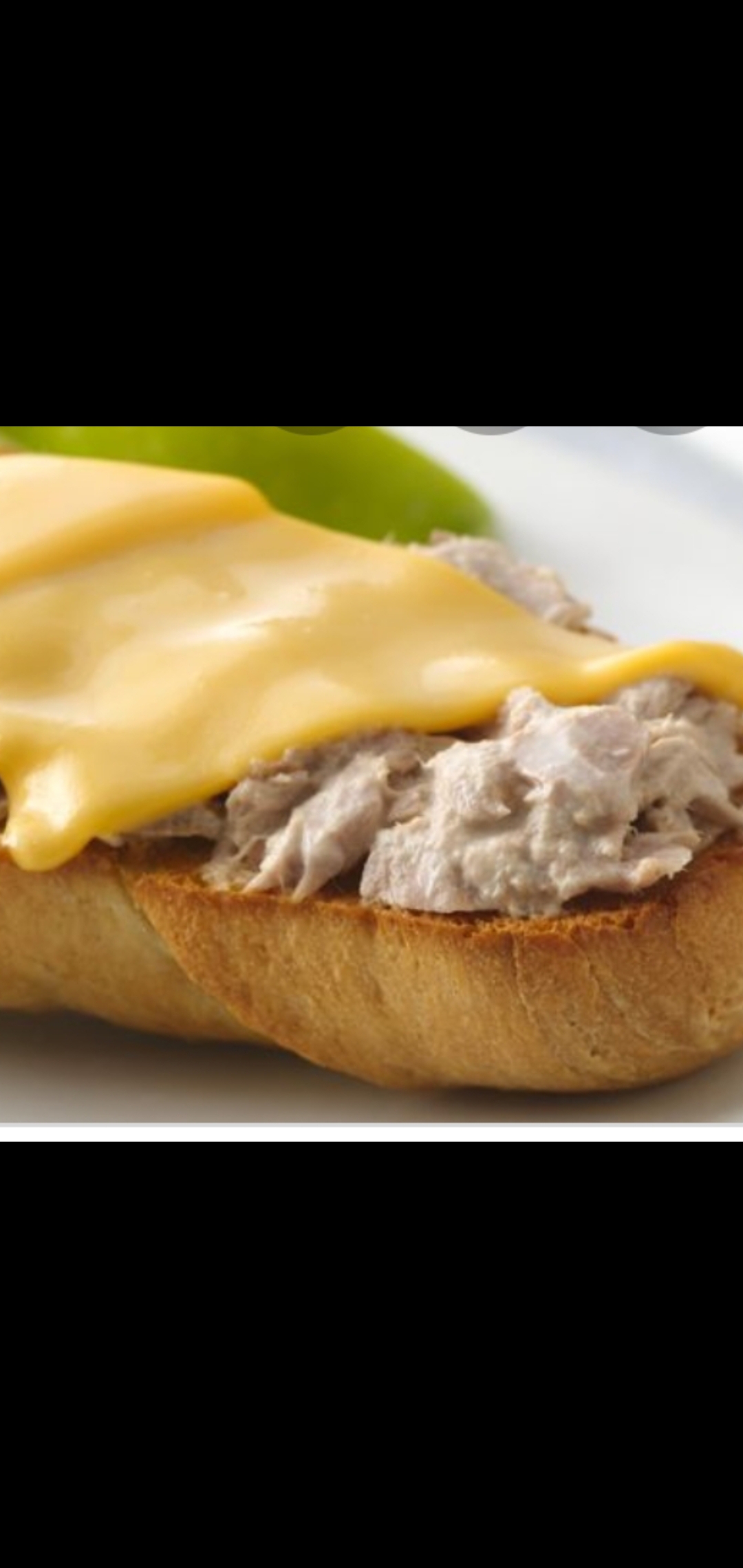 Order  Tuna Melted Vermont Cheddar Cheese & Tomatoes Sandwich  food online from American Gourmet Foods Deli store, New York on bringmethat.com