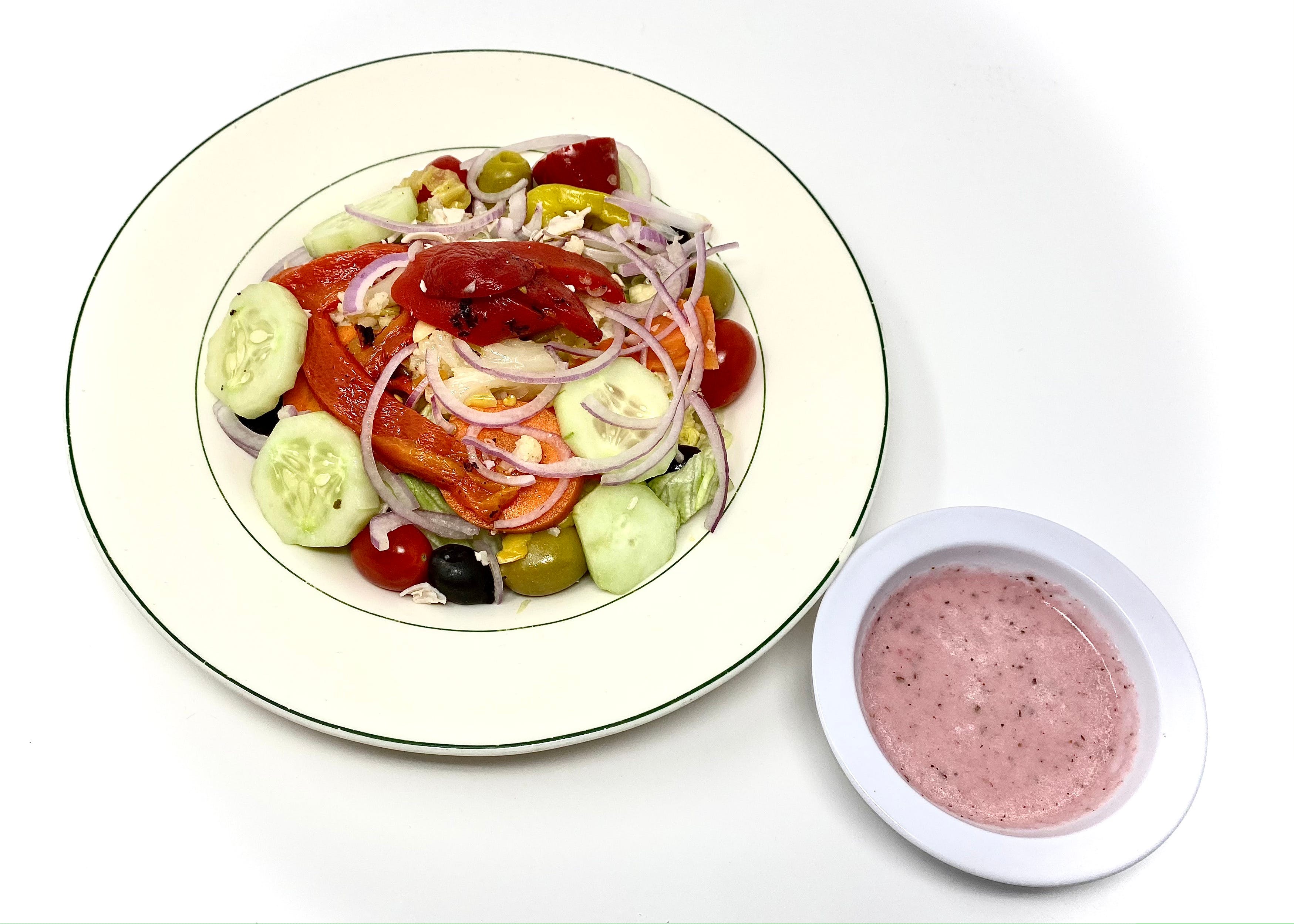 Order Tossed Salad - Salad food online from Mona Lisa Pizzeria Ristorante store, Bayonne on bringmethat.com