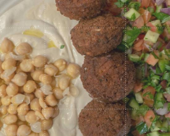 Order Falafel Plate food online from Mucca Dairy store, Los Angeles on bringmethat.com