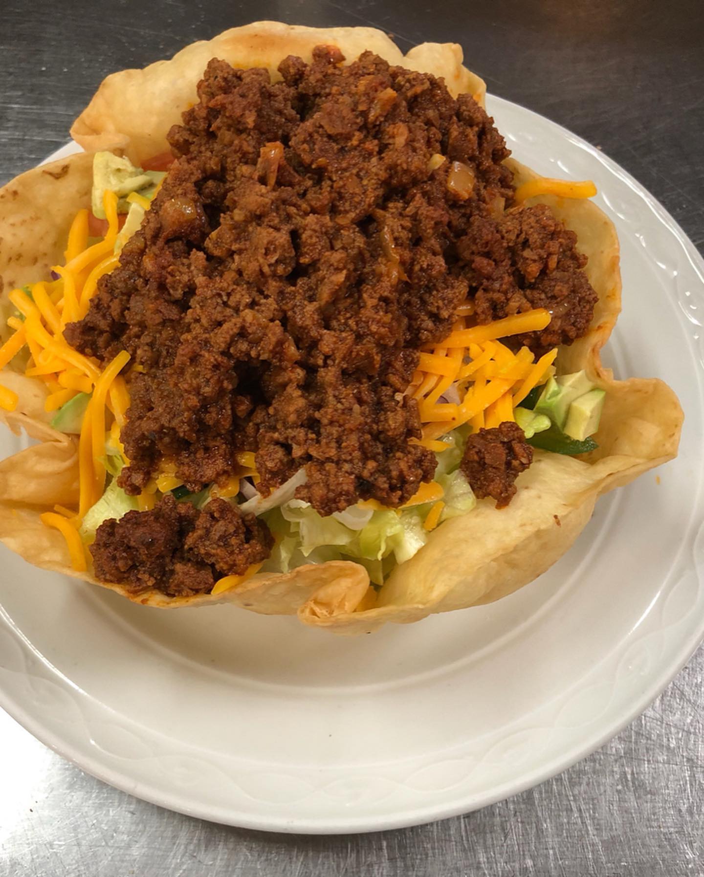Order Southwestern Taco Salad  food online from Collegeville Diner store, Collegeville on bringmethat.com