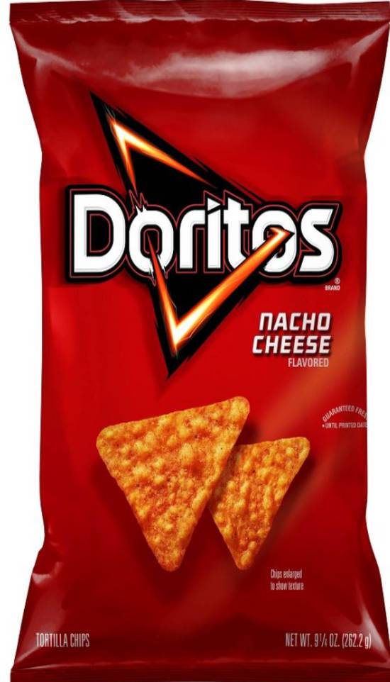 Order Doritos Nacho Cheese 9.75 oz food online from Quickchek store, Chester on bringmethat.com