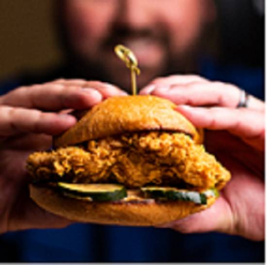 Order Spicy Chicken Sandwich	 food online from Copeland Of New Orleans store, Kennesaw on bringmethat.com