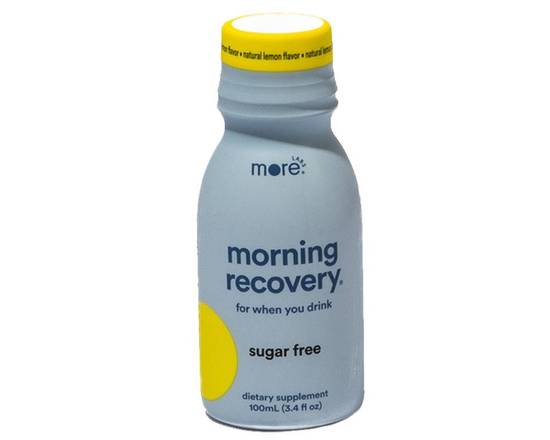 Order Morning Recovery Sugar Free 100 ml (3.4 fl oz ) food online from Pit Stop Liquor Mart store, El Monte on bringmethat.com