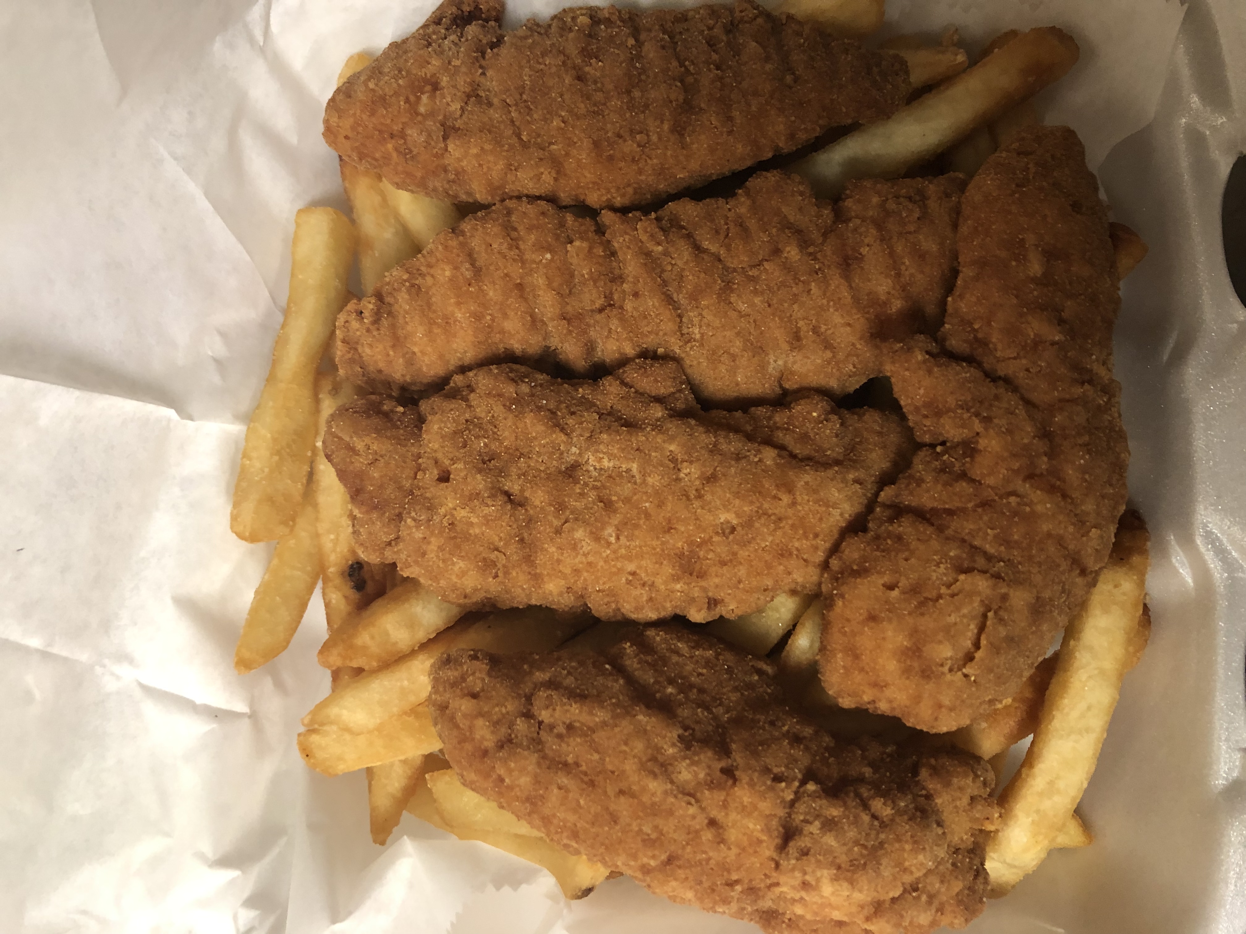 Order Chicken Fingers with Fries food online from Luciano's Pizza store, Bellmawr on bringmethat.com