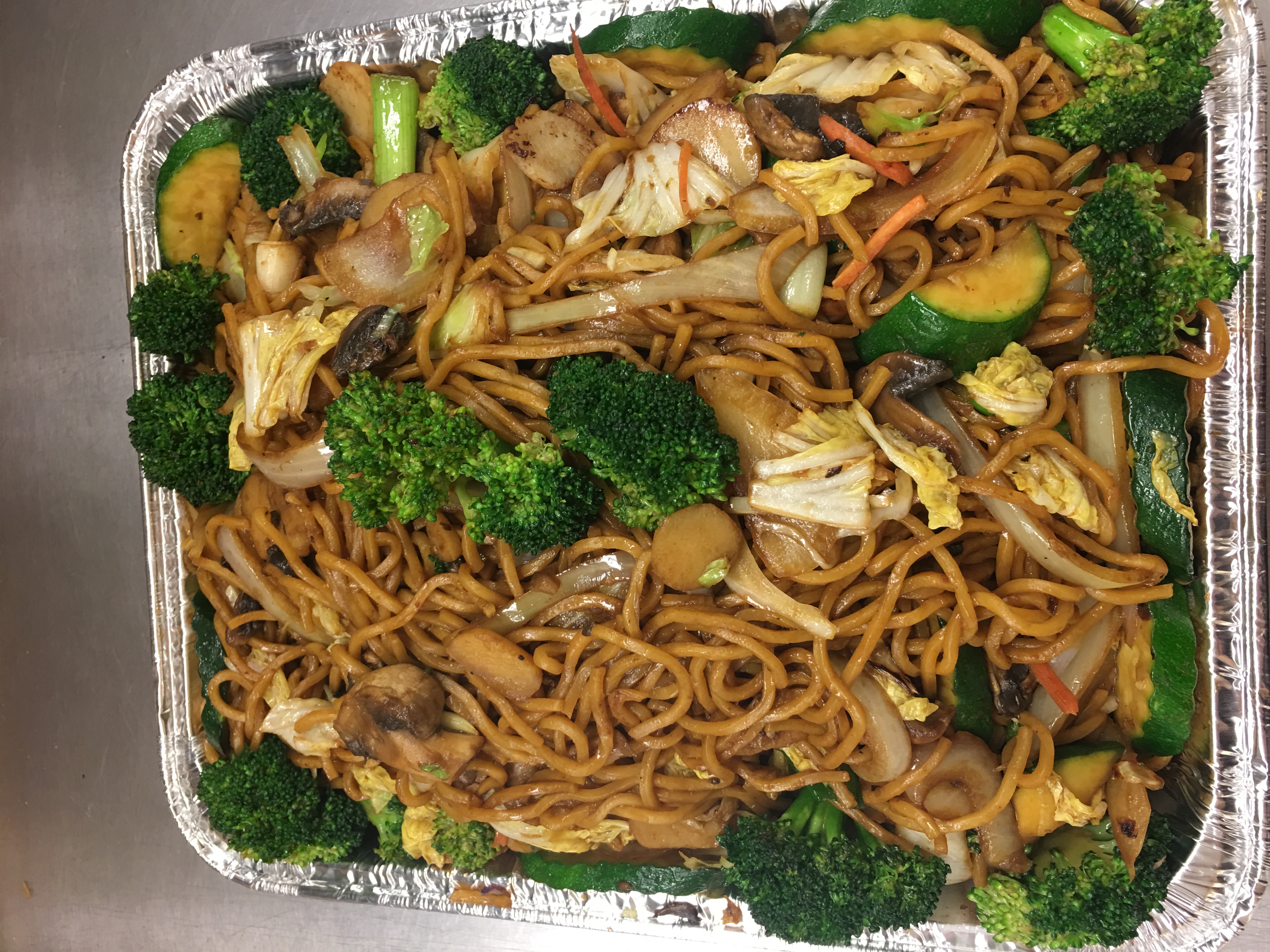 Order Party Tray Vegetable Lo Mein food online from China China store, Joliet on bringmethat.com