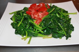 Order 23. Sauteed Spinach food online from Jade China store, Murrieta on bringmethat.com
